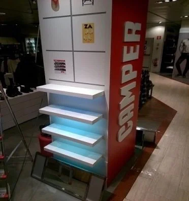 INSTALLATION DE PLV À EL CORTE INGLÉS