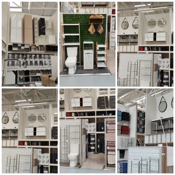 Montage de mobilier commercial et de vitrines