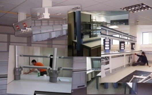 Montaje y Desmontaje de Muebles de Laboratorio o Clínico